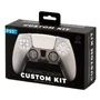 FR-TEC Funda Silicona Custom Kit Translucent para Mando PS5 Transparente